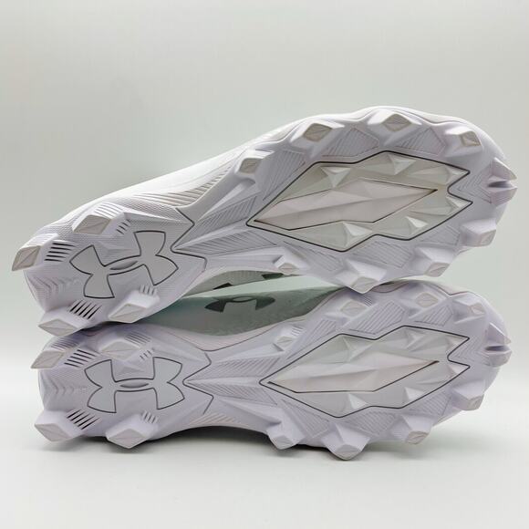 Under Armour Mens Spotlight Fran RM 4.0 Football Cleats US 10M EU 44 White EUC